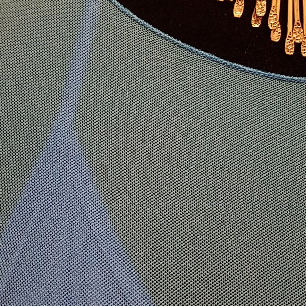 Blue mesh top - Picture 6 of 6